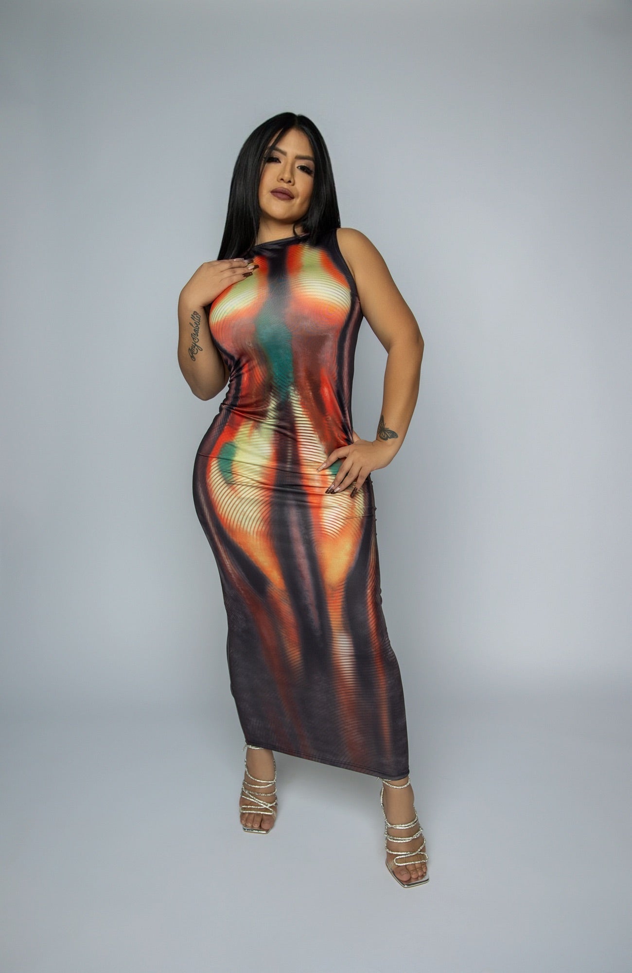 Eileen Printed Maxi Dress