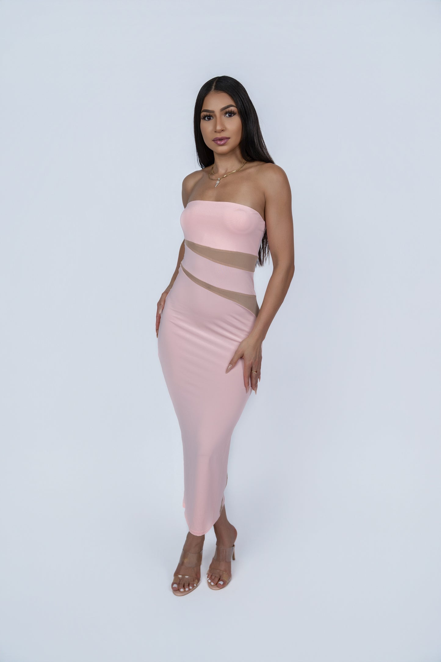 Lilya Off-the-Shoulder  Maxi Dress