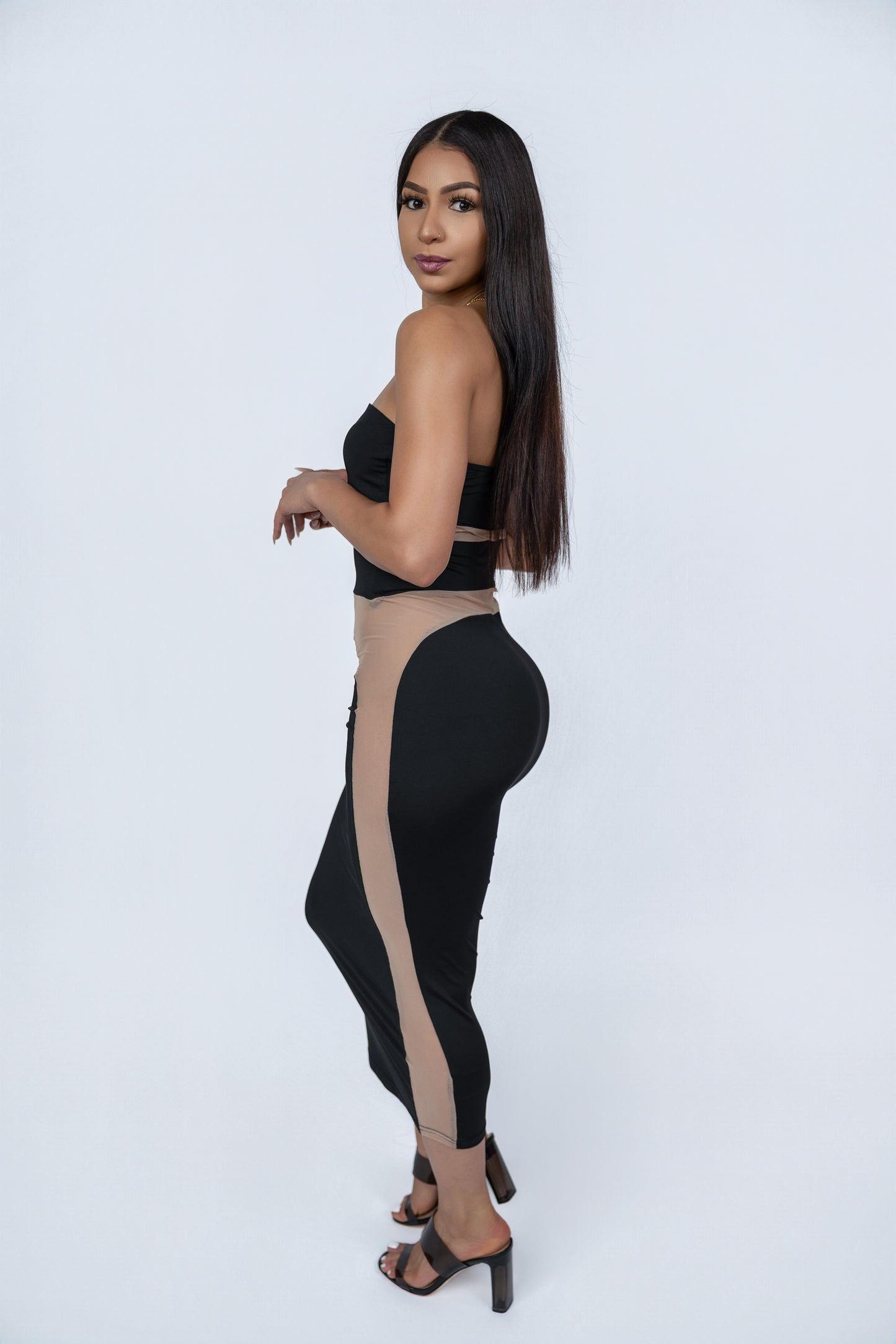 Lilya Off-the-Shoulder  Maxi Dress