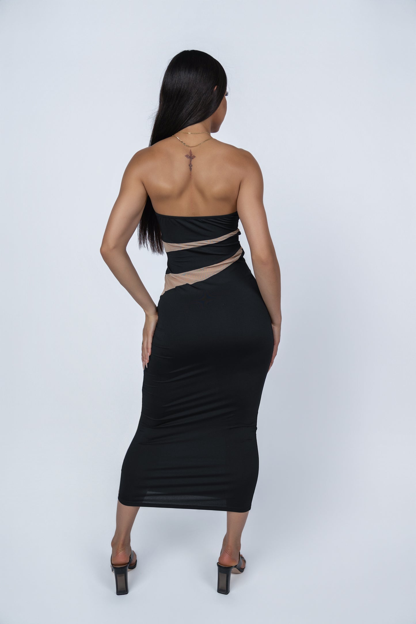 Lilya Off-the-Shoulder  Maxi Dress